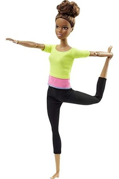Barbie Made to Move Yellow Top (Amazon Exclusive) For Girls