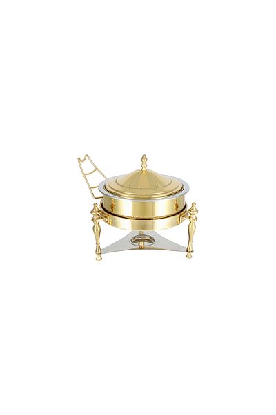 LA MESA Chafing Dish With Side Hanger 3L - Gold Colour