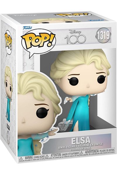 Funko Pop! Disney: Disney 100 - Elsa - Collectable Vinyl Figure