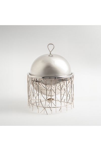 LA MESA - Stainless Steel Food Warmer - 25.5*25.5*24 Cm