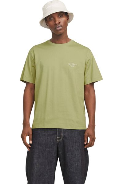 Jack & Jones Tricou JACK & JONES Islington Back - 12273015-Cedar