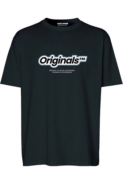 Jack & Jones Tricou JACK & JONES Σάρωση μάρκας Vesterbro Newton - 12265740-Forest RiverS
