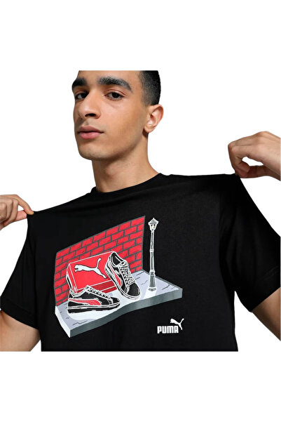 Puma Κουτί αθλητικών παπουτσιών Tricou Graphics - 680175-01