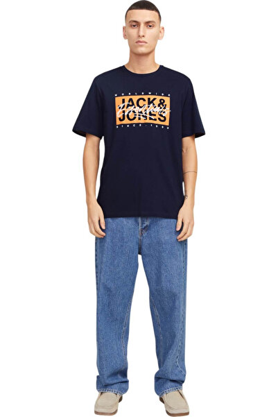 Jack & Jones Tricou JACK & JONES Colton - 12268439-Sky Captain