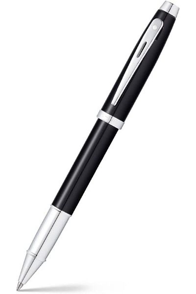 Mena Rise Şirinshop 9338-1 100 Series Rollerball Pen Glossy Black Chrome 1108107