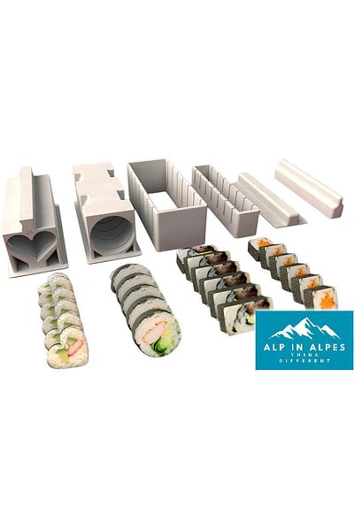 Alp in Alpes Sushi Maker Premium Practical Sushi Making Apparatus, Sushi Maker Premium