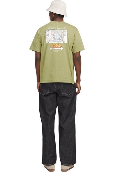 Jack & Jones Tricou JACK & JONES Islington Back - 12273015-Cedar