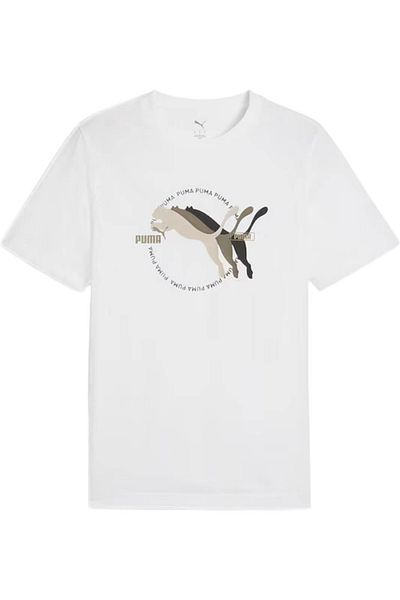 Puma Λογότυπο πολλαπλών γατών Tricou Graphics - 684826-02