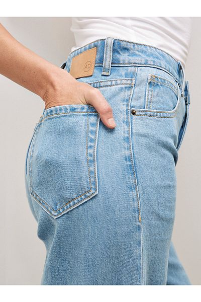 Apricot Zana Jeans mit weitem Bein