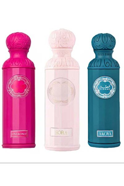 Gissh مجموعة سبيشل قصة للعطور - 3 × 200مل العطور كرتون