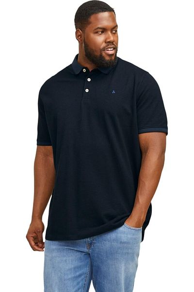 Jack & Jones Μπλούζα JACK & JONES Paulos Polo PLS - 12143859-Σκούρο μπλε