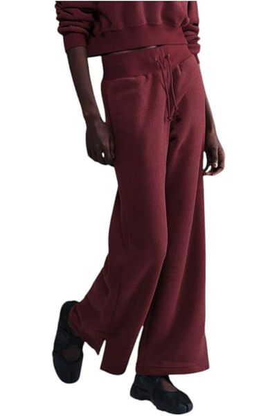 Nike Λούτρινο Pantaloni Phoenix Φαρδιά - FN3622-619