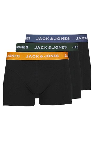 Jack & Jones Μποξεράκια JACK & JONES Gab 3-Pack - 12250203-Σκούρο Πράσινο