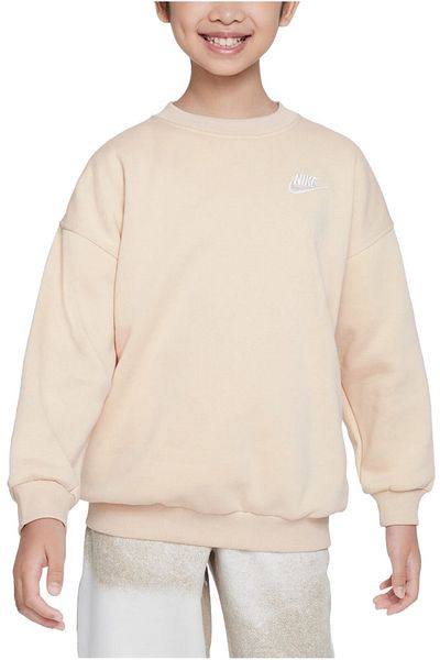 Nike Bluza Club Φλις Υπερμεγέθης - FD2923-126