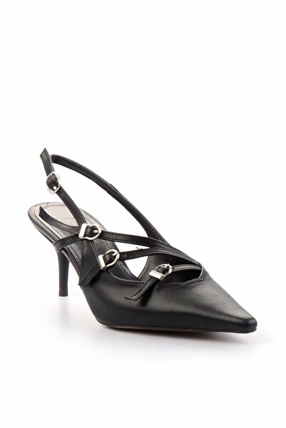 Bambi Black Women's Classic Heeled Shoes K01667010209