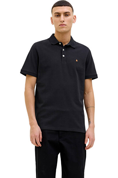 Jack & Jones Tricou JACK & JONES Paulos Polo - 12136668-Black
