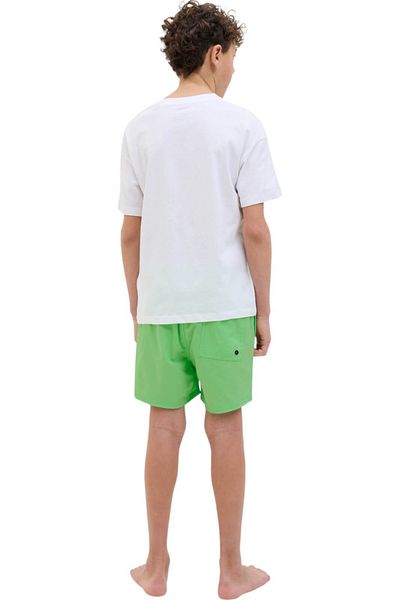 Jack & Jones Σορτς JACK & JONES Maui Swim Double Logo JNR - 12273841-Summer Green