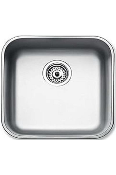 NETWORK ART Teka Sink Be 40 40 Marble Bottom Stainless Steel Siphon Included