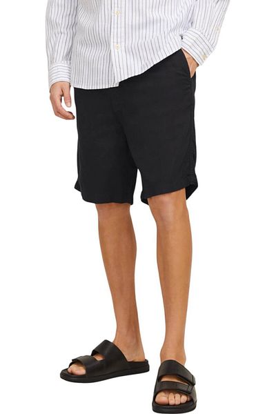 Jack & Jones Σορτς JACK & JONES Aiden Campaign Hybrid - 12274968-Μαύρο