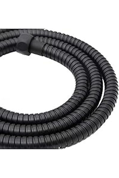 NETWORK ART Black bathroom shower hose flexible non-breakable bathroom hose 150cm