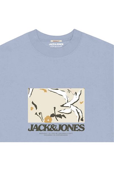Jack & Jones Tricou JACK & JONES Avira AOP Crew - 12281811-Skyway