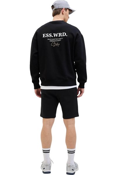 Jack & Jones Σορτς JACK & JONES Gordon Beau Mid - 12268770-Μαύρο
