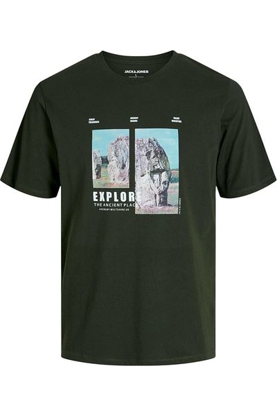 Jack & Jones Τσάντα Tricou JACK & JONES Ryu με στρογγυλή λαιμόκοψη - 12278540-Duffel