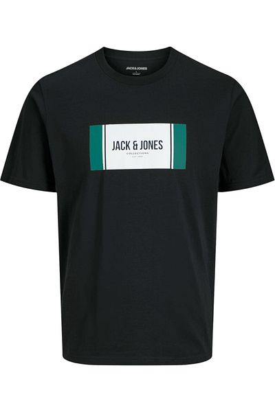 Jack & Jones Tricou JACK & JONES Hayato BTS LN - 12278508-Μαύρο