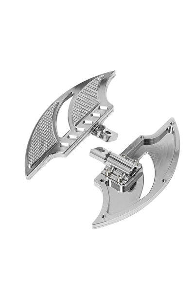 Choice ألواح أرضية كروم للدراجات النارية، مساند أقدام خلفية، دواسات مسند للقد...