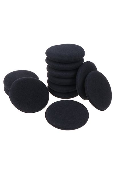 Choice 12Pcs Black Thick Hot sale 12pcs High Density Foam Sponge Auto Detailing Applicator Pad Best For Wa