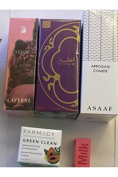 Sense Various unisex perfumes, alternative Sense Lavern perfume, alternative Qissa perfume, and alternative Asaf perfume, 600ml, with a gift