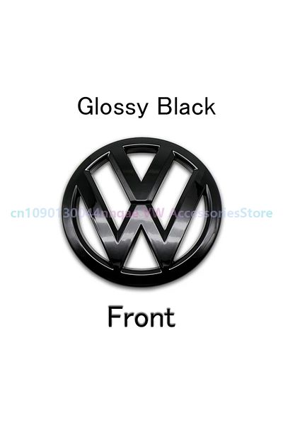 Suzuki Glossy black-front 1 piece ABS VW POLO Car Front Logo Grille Badge Trunk Badge for Volkswagen Polo 2