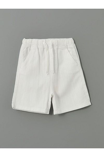 LC Waikiki Lcw Kids Elastic Waist Boys Gabardine Shorts