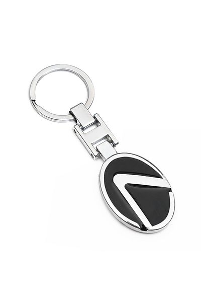 Choice For Lexus 1Pcs Car Emblem Keychain Metal Key Ring Accessories For Lexus GX460 Ct200h IS250 ES 220D I