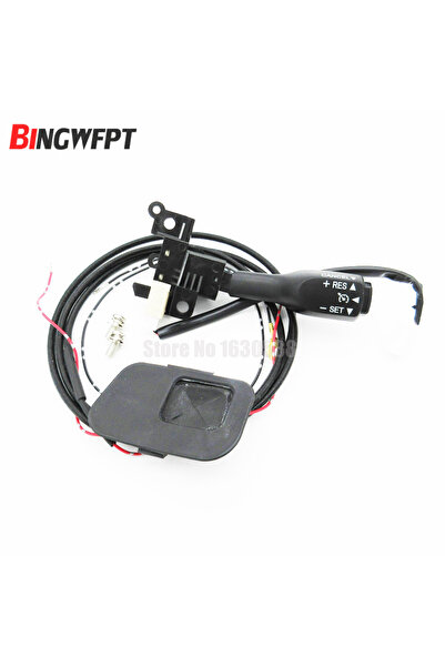 Choice 1SETBlack 84632-34011 Cruise Control Switch For Toyota Corolla 2007-2014 With Steering Wheel Cover 4