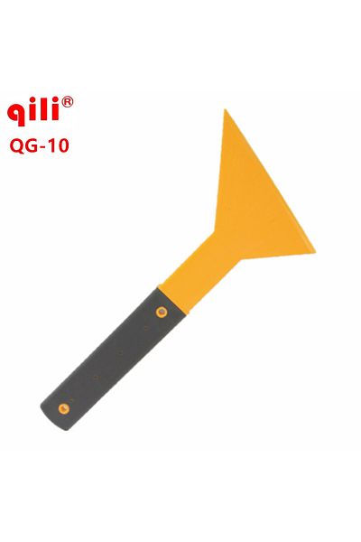 Choice QG-10 QG-10 Squeegee Tool Size 31*15cm Plastic Yellow Long Handle Car Vinyl Film Scraper Car Window
