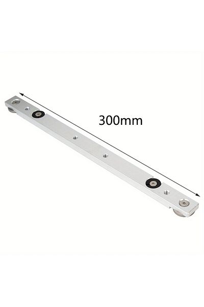 Choice 1PCs 300mm silvery 1Pc 300/450mm Aluminium Alloy Miter Bar Slider Table Saw Miter Gauge Rod For Tabl
