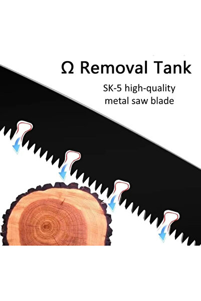 Choice 130mm 130-300mm Folding Hand Saw SK5 Gardening Pruning Saw Outdoor Logging Saw for Fruit Tree Garden