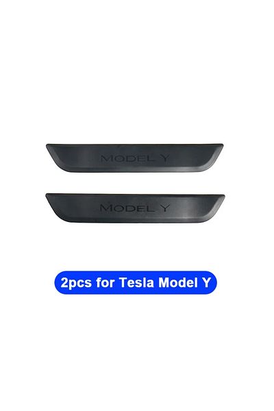 Choice For Model Y Rear Pedal Guard Protector for Tesla Model Y Rear Door Sill Anti-Scratch Welcome Pedal S