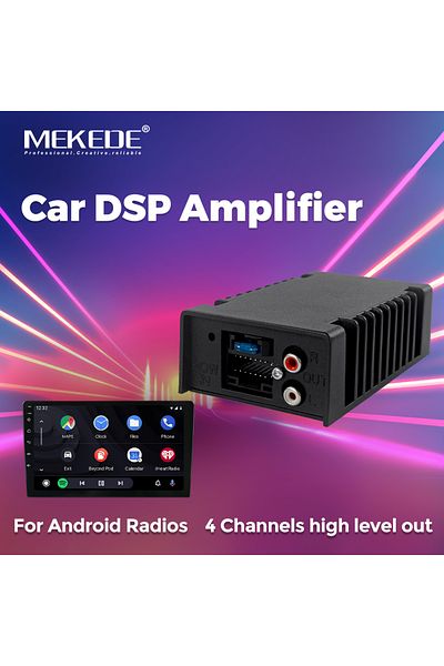 Choice MEKEDE Newest Car DSP Amplifier Improve Sound Quality Audio Processor For Android Car Radio Audio...