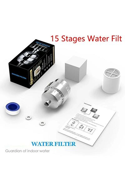 Choice 20 Stage Filter Small House hold Shower Head Multi-level Filter Bathroom Bathing Set Universal Wate