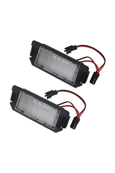 Choice WHITE license plate lights Suitable For Kia Picanto TA For Hyundai i20 XG30 Terracan HP white LED ca