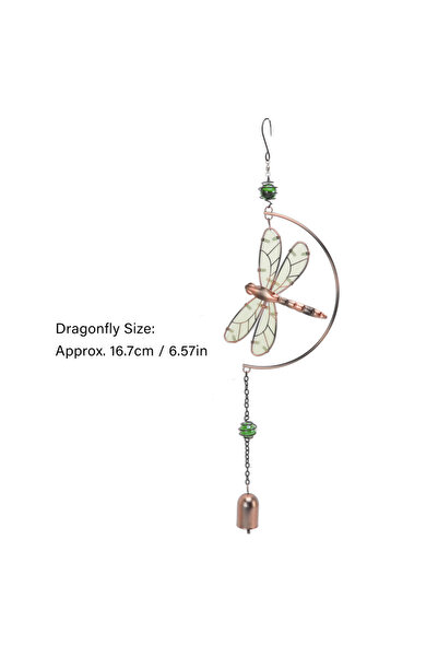 Choice كما هو موضح في الصورة، أجراس الرياح على شكل اليعسوب مقاومة للماء، لحن ...