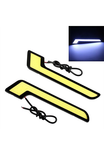Choice 2 Pieces ITimo External lights DRL Car Fog Lamps Universal Car Daytime Running Lights DC 12V Car Acc