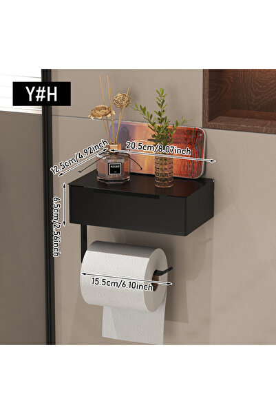 Choice حامل ورق Y-H، صندوق مناديل مبللة، رف تخزين غير مثقوب، صندوق مناديل، حا...