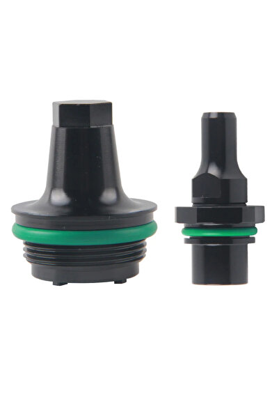 choice2 طقم غطاء صمام PCV من الألومنيوم مكون من قطعتين لسيارة BMW N54 E90 E91...