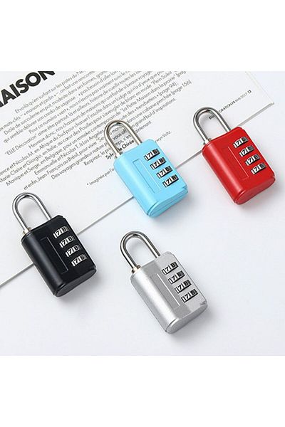 Choice Random 1pc-Locks Smart Combination Lock for Travel Luggage Suitcase Anti-theft Code Padlock Customs