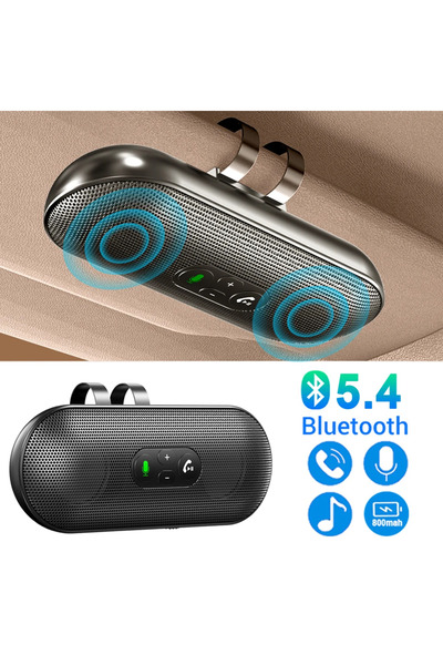 Choice1 طقم سيارة kebidumei 6 واط بتقنية بلوتوث 5.4، مكبر صوت مزدوج 3 واط، مك...