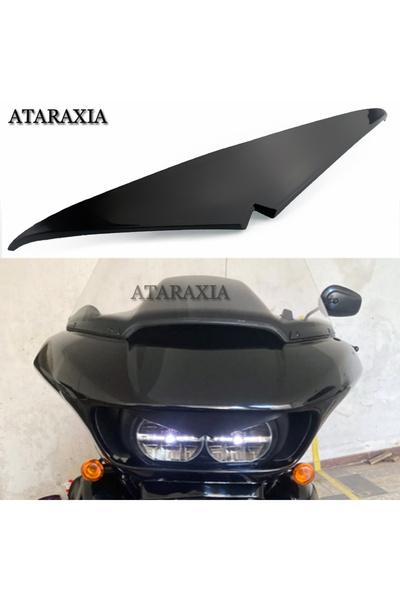 Choice غطاء حاجب المصباح الأمامي للدراجة النارية Harley Touring Road Glide Sp...
