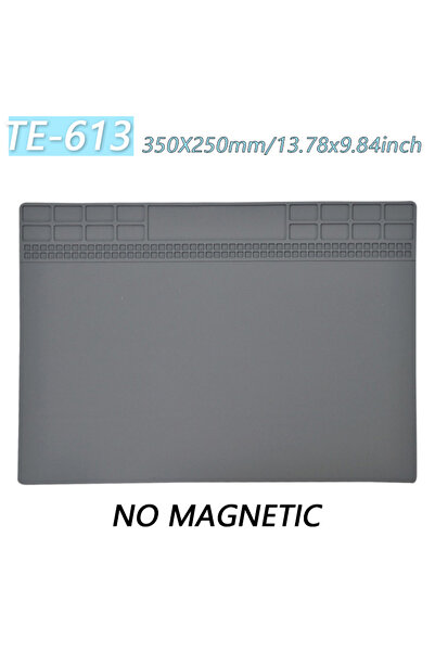 Choice6 TE-613(no magnetic) Magnetic Mat Silicone Work Mat Soldering Station ...